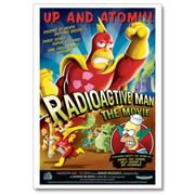 Simpsons Radioactive Man Paper Giclee